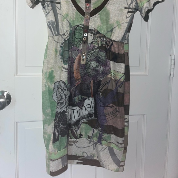 Rare Desigual Mini Dress - Picture 6 of 6